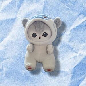 Adorable Plush Cat Toy with Hoodie